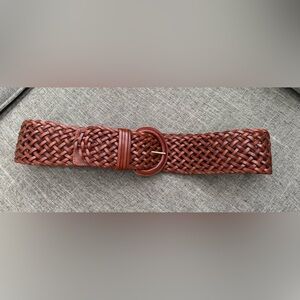 Echt Leder leather weaved belt made in Italy